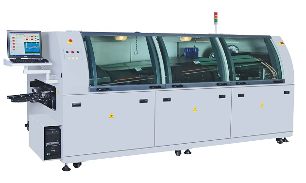 What is a wave soldering machine?